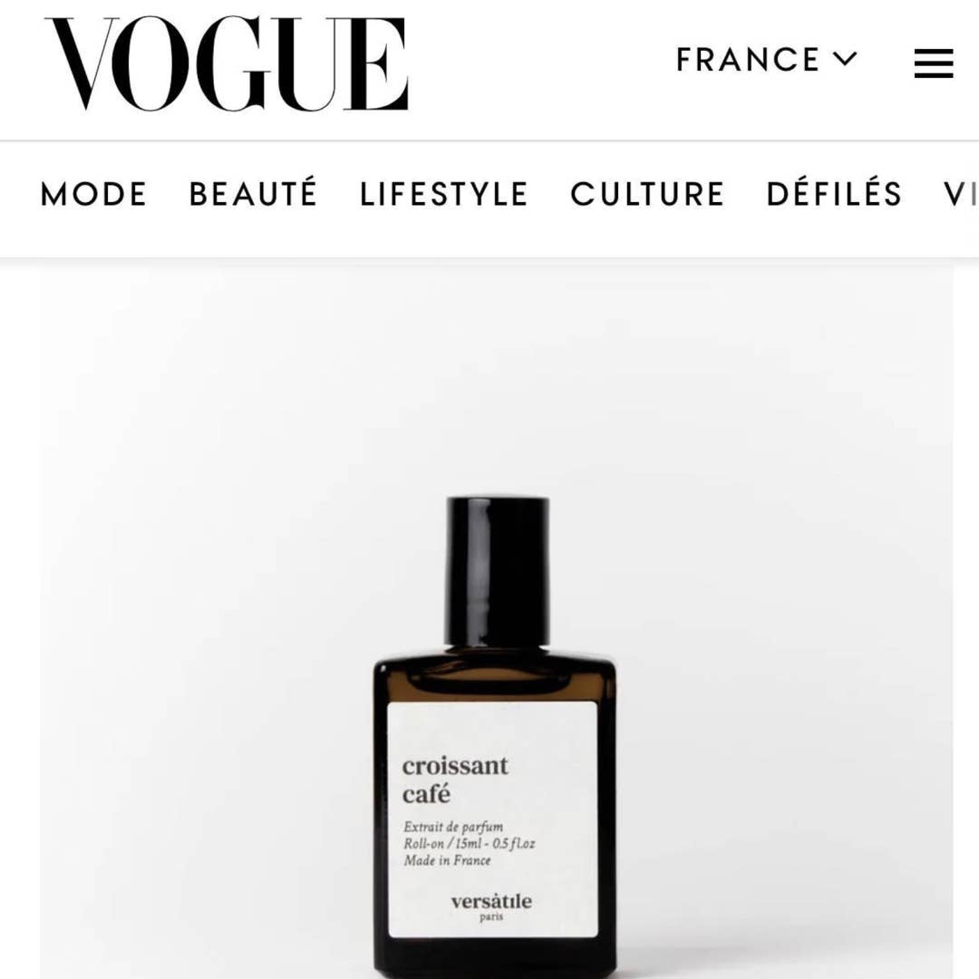Croissant Coffee Perfume - Alcohol Free Roll-On