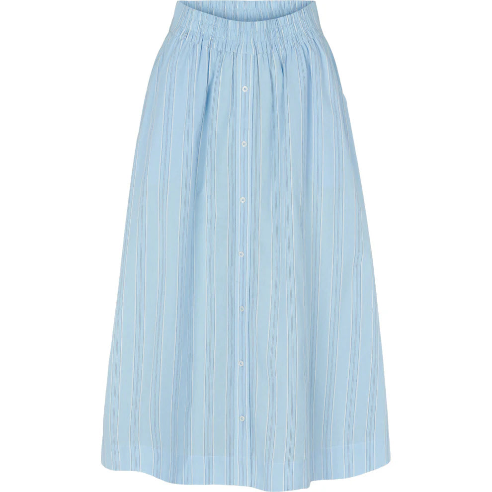 Basic Apparel Marina Skirt - Blue Stripe