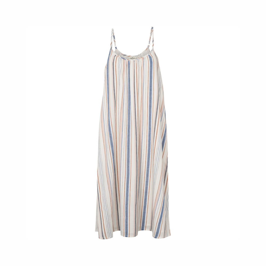 Basic Apparel Jima Summer Dress - Multi-striped