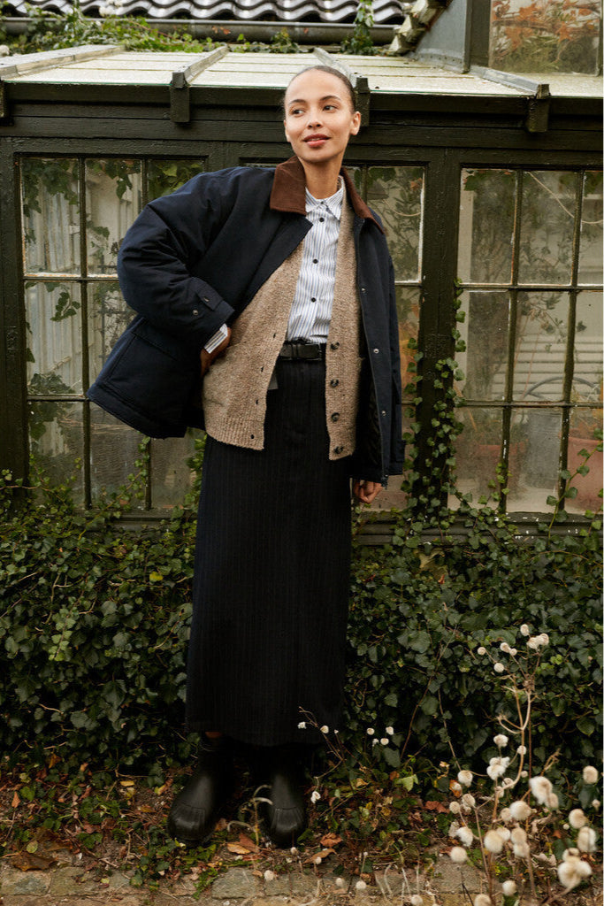 Ajlin Jacket - Navy Blue