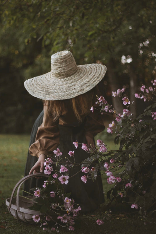 Lola Oversized Straw Hat - Natural