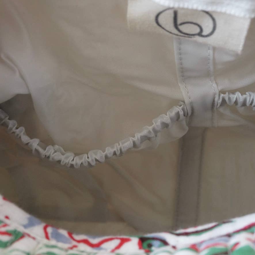 N°13 Printed Cotton Toiletry Bag: Medium