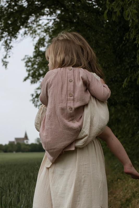 Fawn Dress - Children - Dusty Rose
