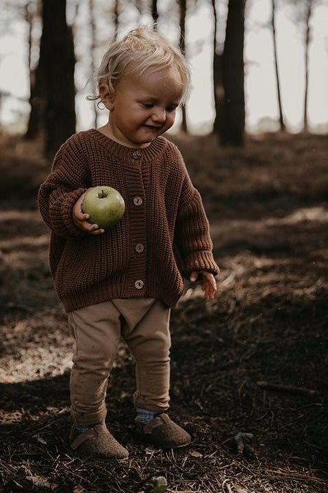The Chunky Cardigan - Mocha
