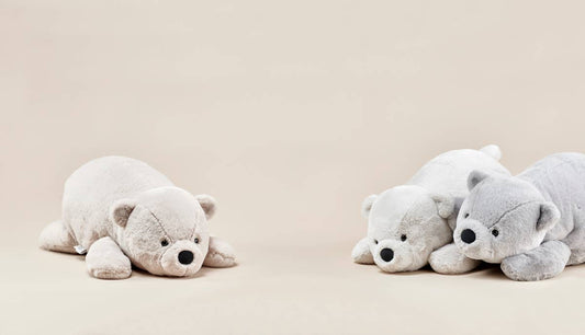 Middle Bear Grey 22" 55 cm Soft Plush Toy