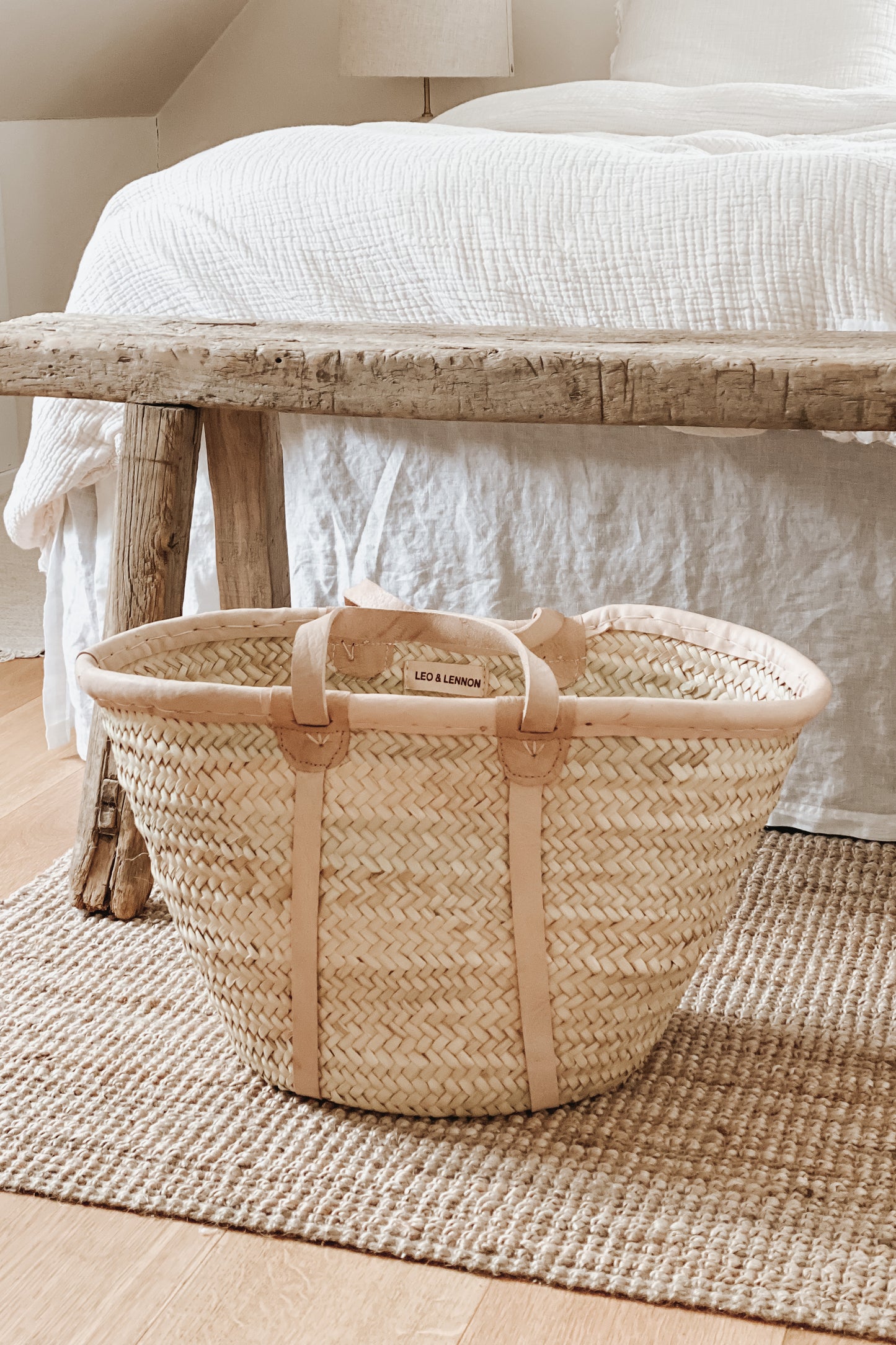 Market Basket - Nude - Short Handle