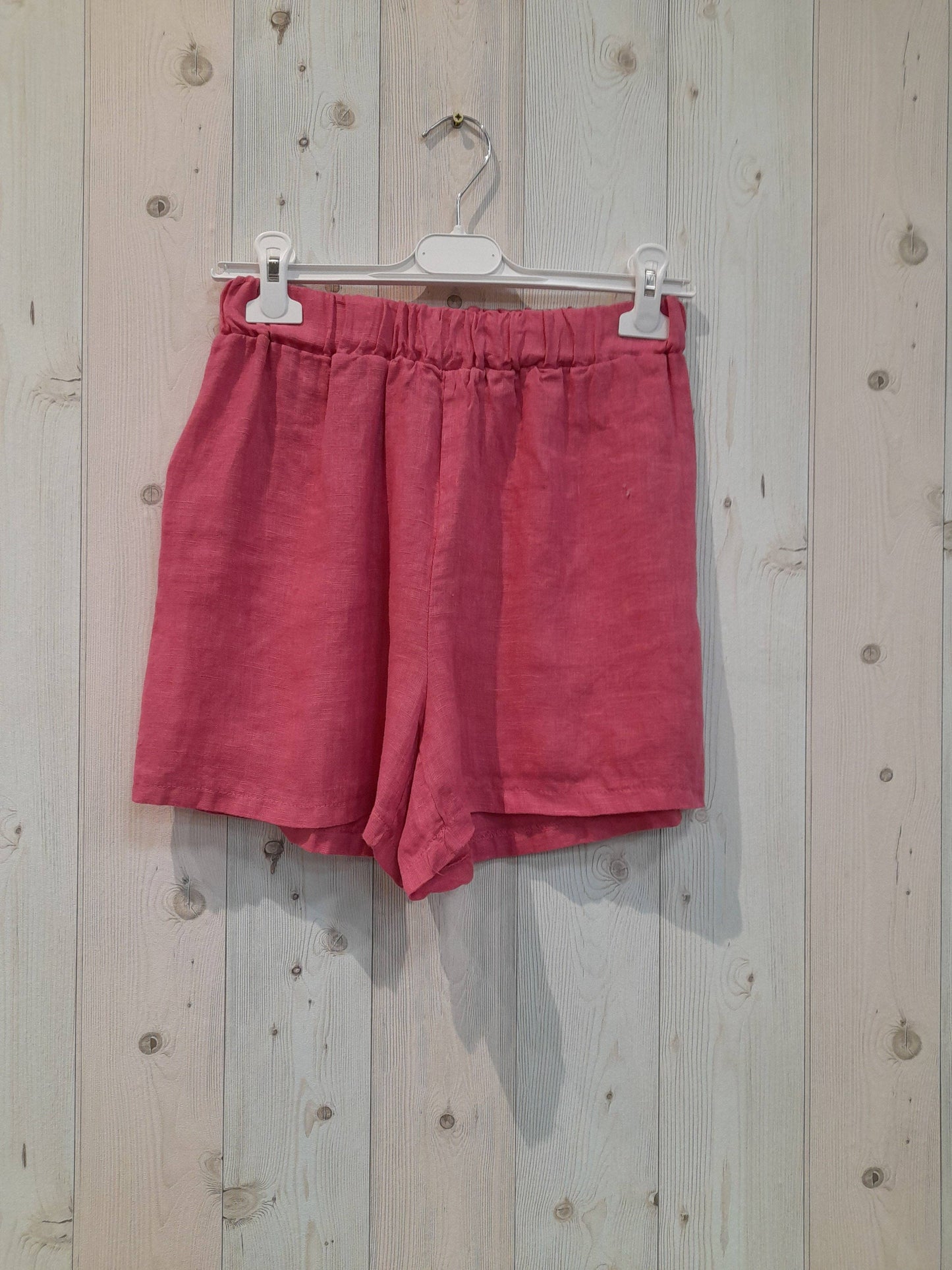 REF 24064 100% LINEN SHORTS: BLANK