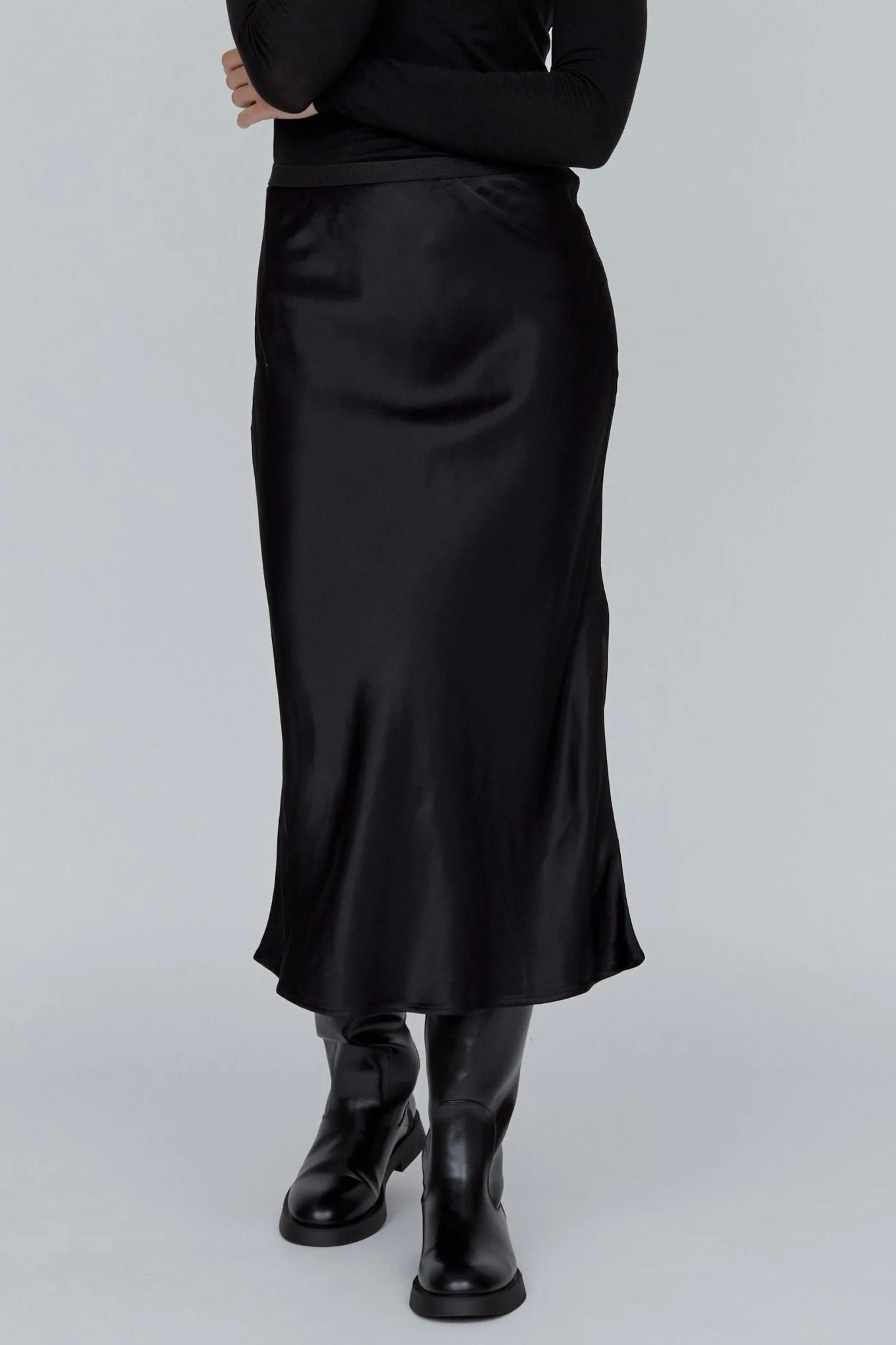 Basic Apparel Flora Skirt - Black