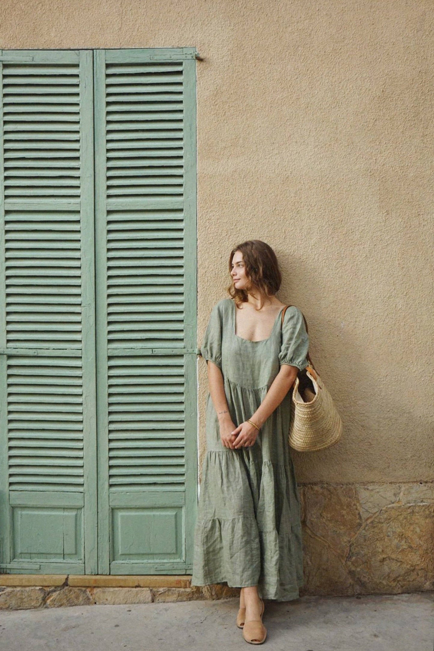 The Paloma Dress // Sage: S/M