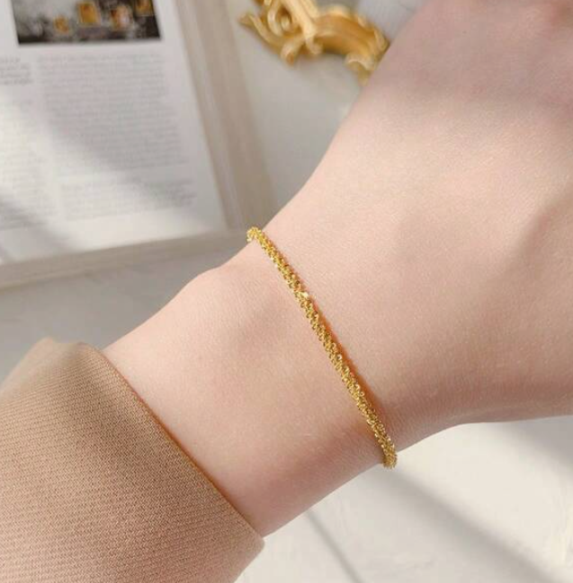 Gold Plated Link Bracelet