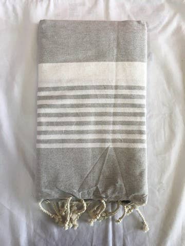Fouta Paul 2 x 1m 100% Recycled Cotton - Beach Towel