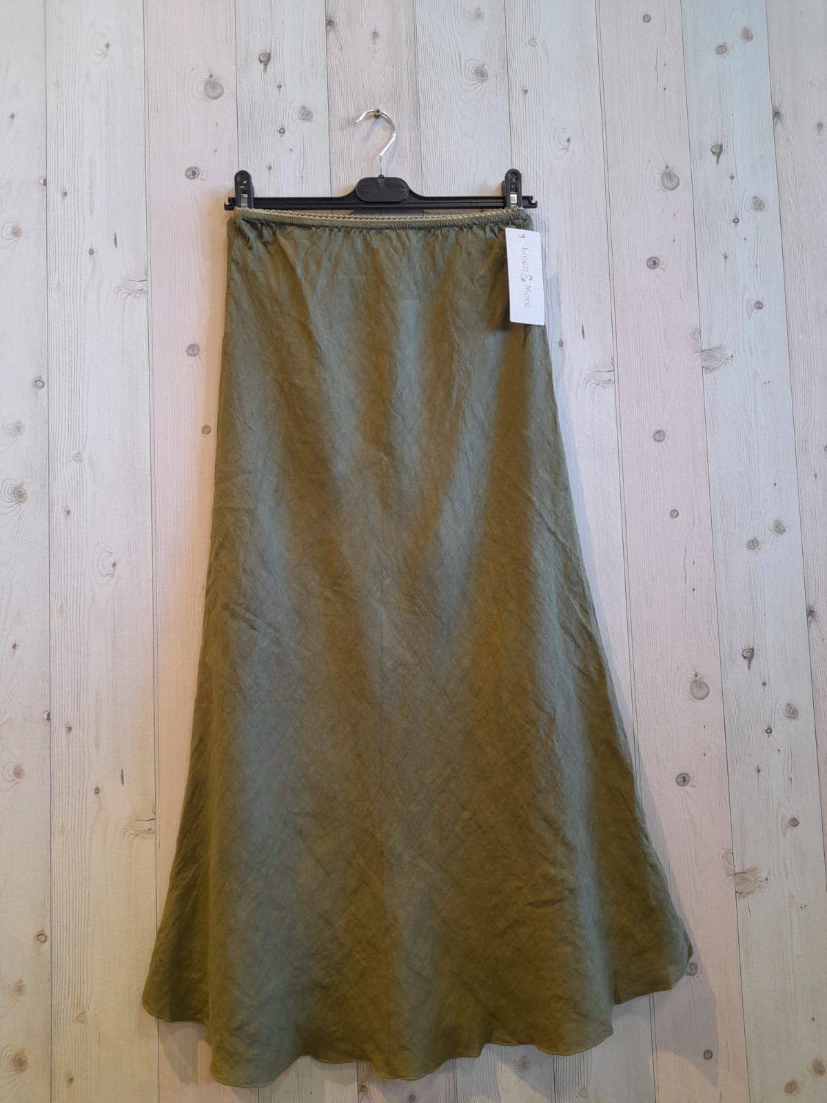 REF 6298 100% LINEN SKIRT: BLANK