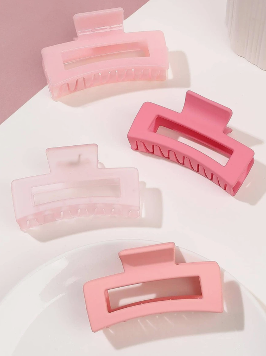 Straight Hair Clip 4 pieces