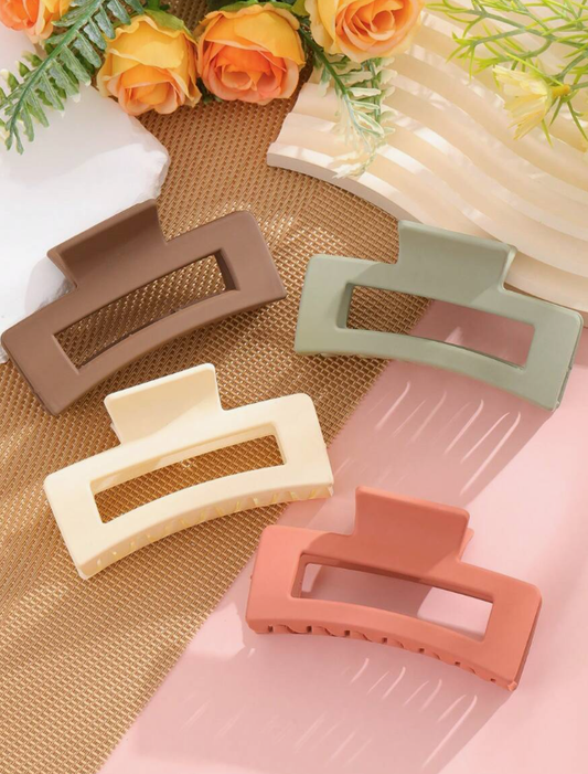 Straight Hair Clip 4 pieces