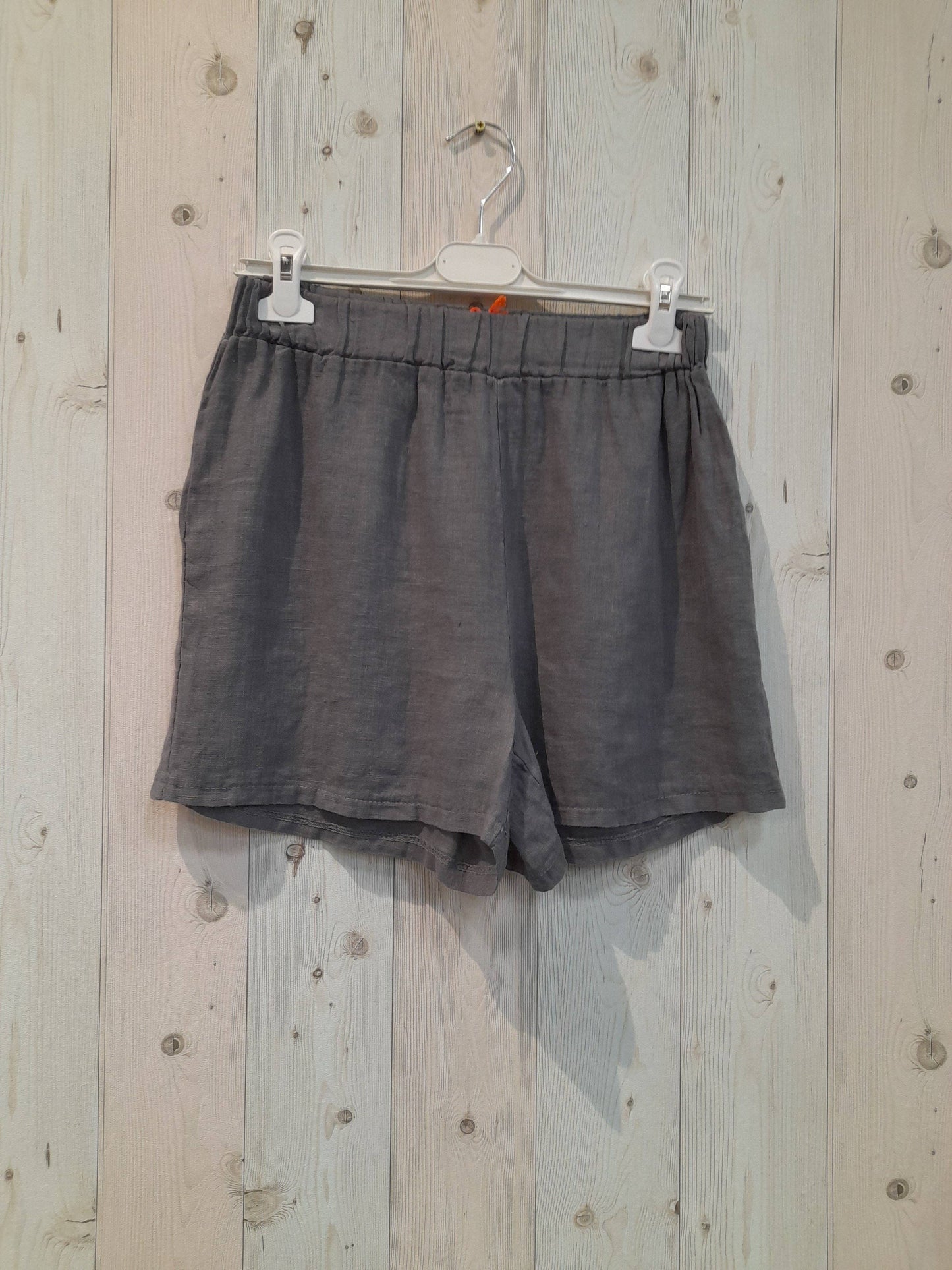 REF 24064 100% LINEN SHORTS: BLANK