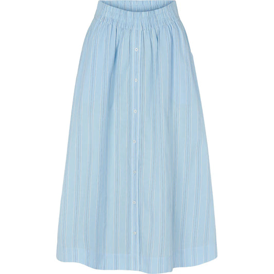 Basic Apparel Marina Skirt - Blue Stripe