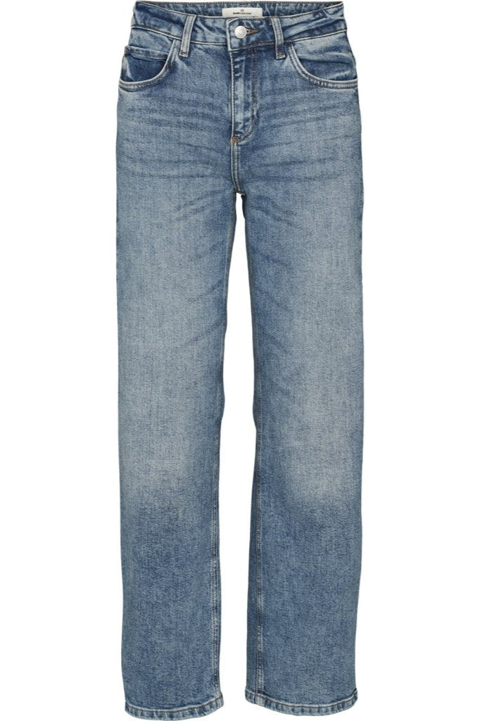 Basic Apparel Elisa Jeans - Stone Washed Denim