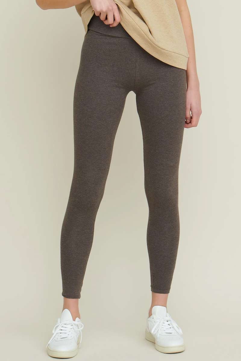 Basic Apparel Anni Leggings - Brown Mel