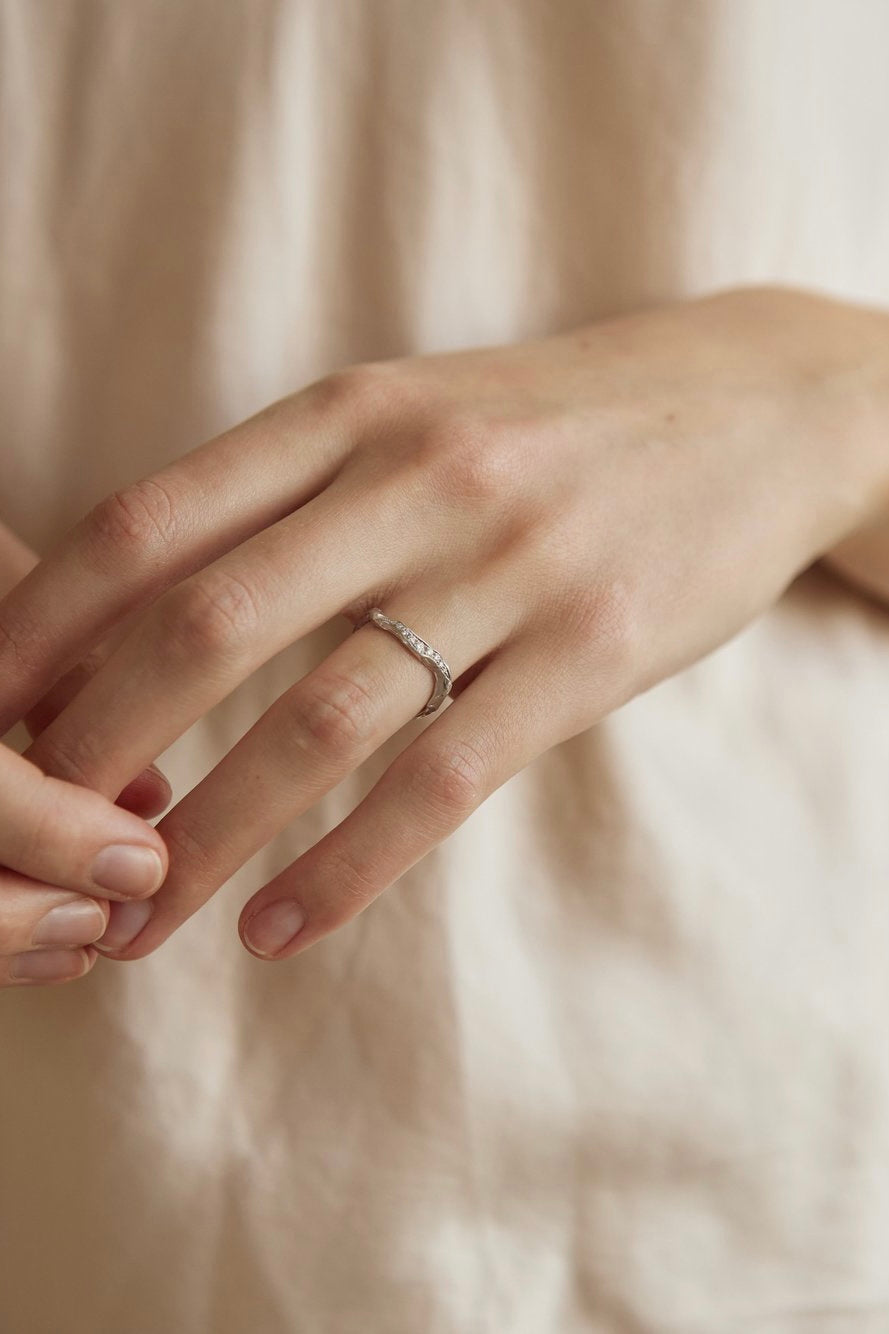 Shooting Star Ring Silver