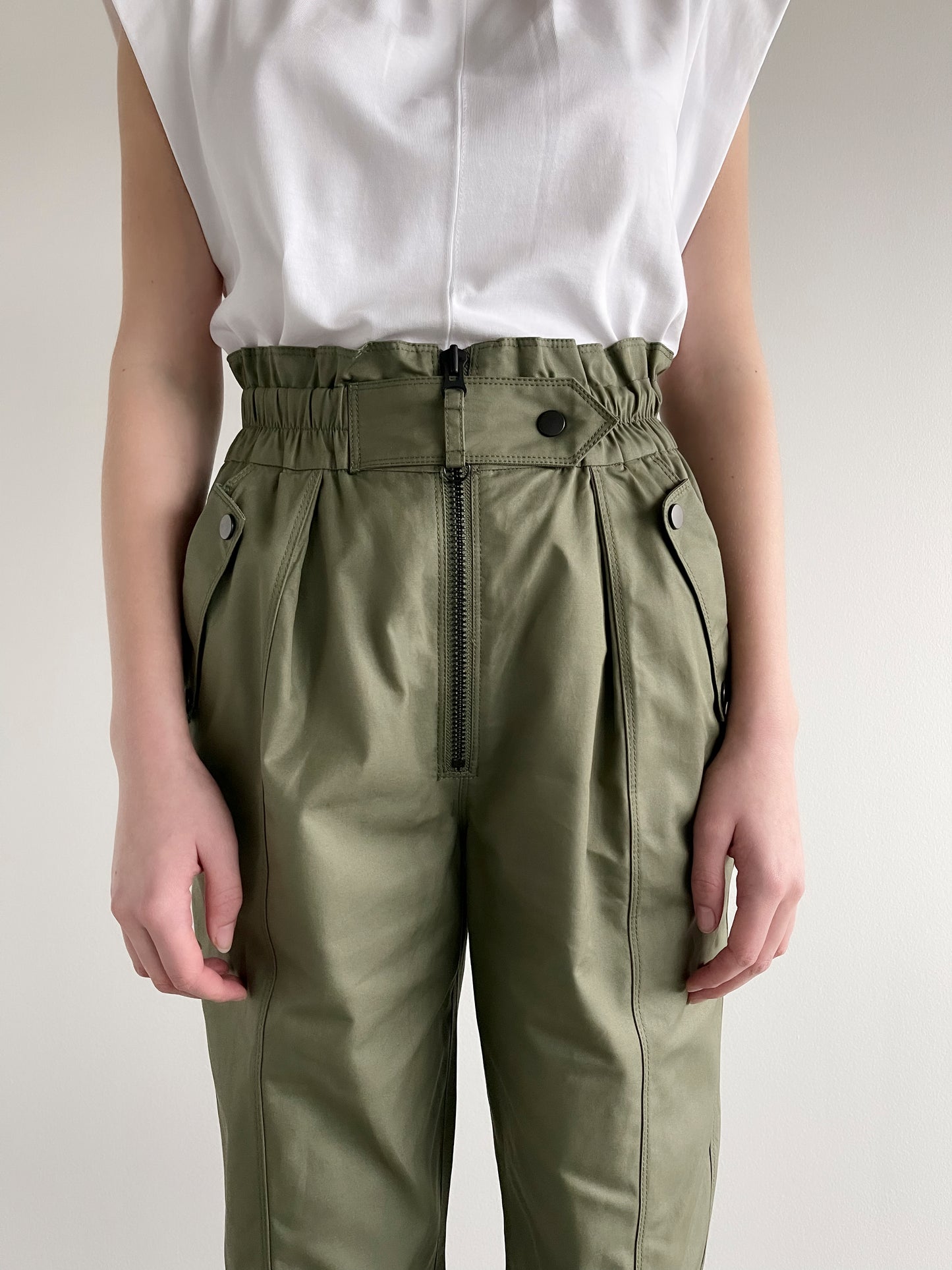 Coéme - Berkeley Twill Pant - Olive Green