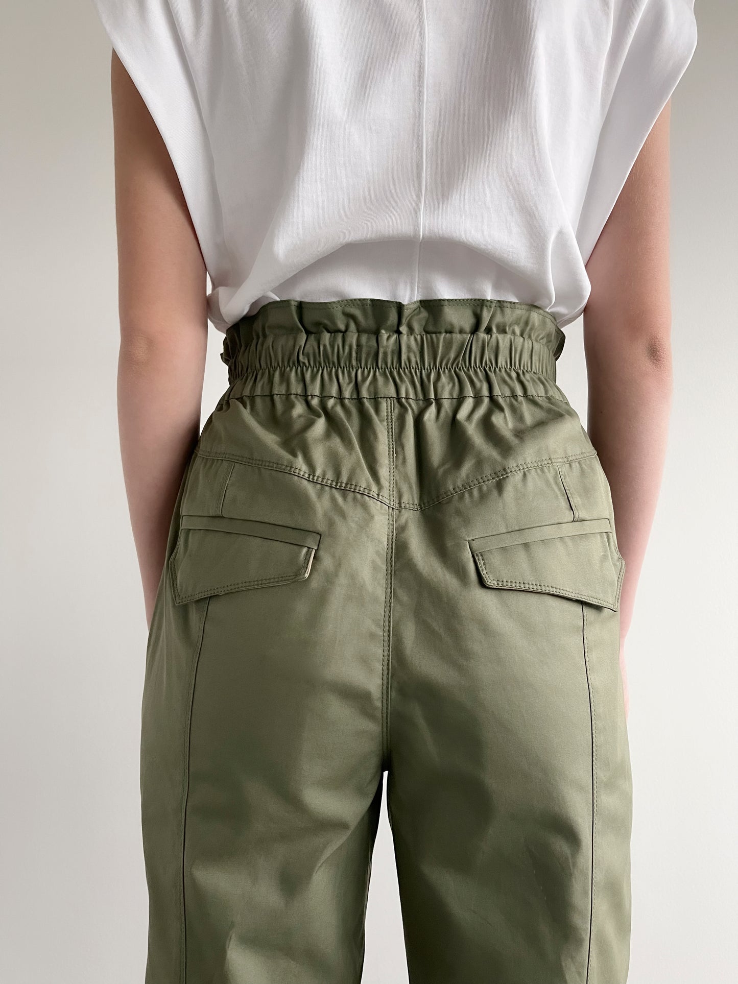 Coéme - Berkeley Twill Pant - Olive Green