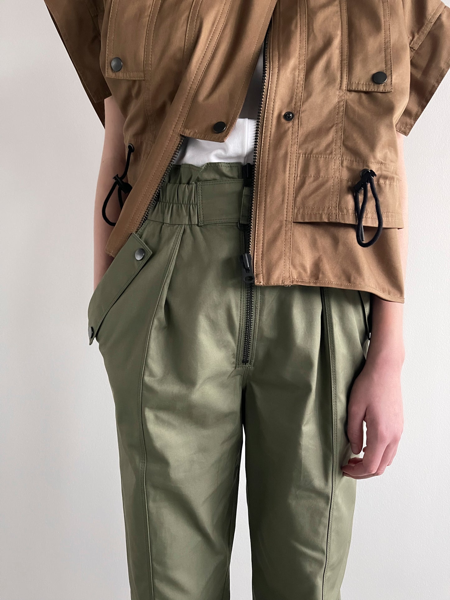 Coéme - Berkeley Twill Pant - Olive Green