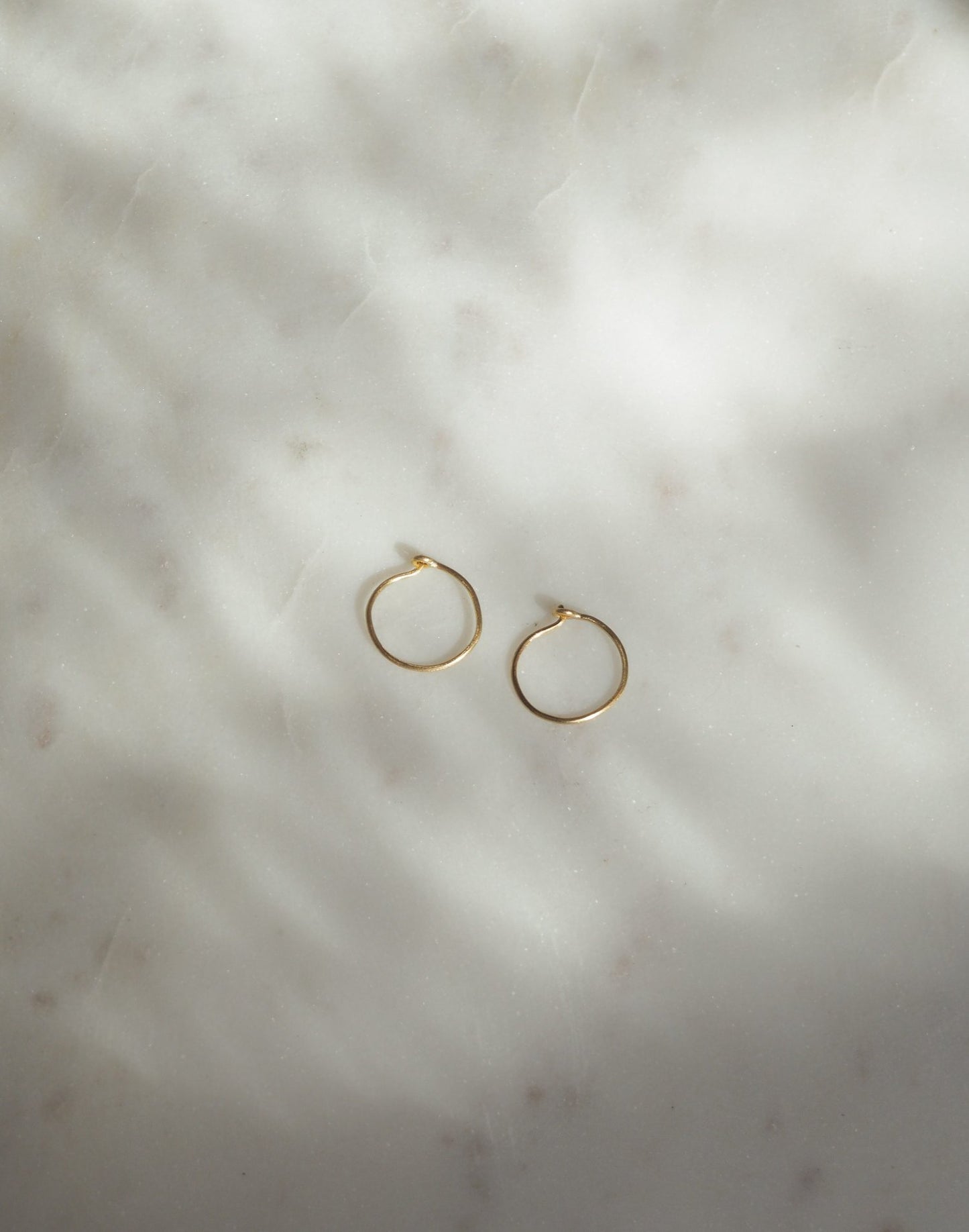 Leonora Hoop Earrings - Gold