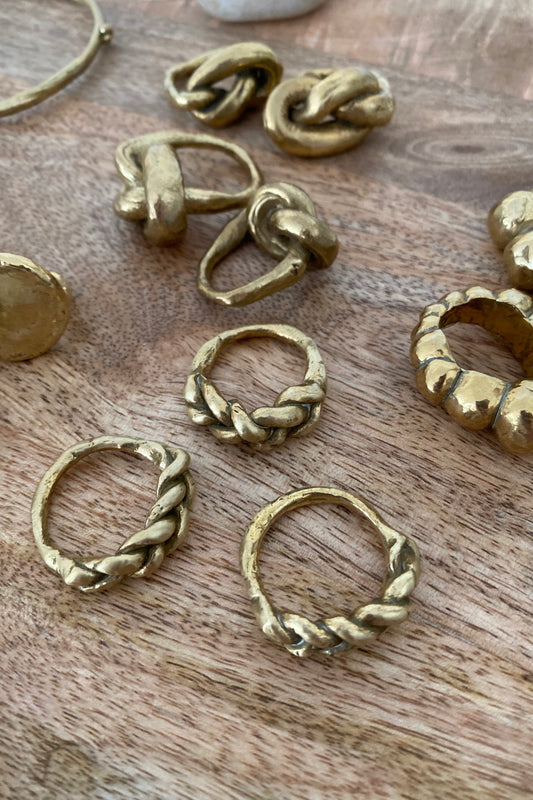 Sweet Grass Braid Ring