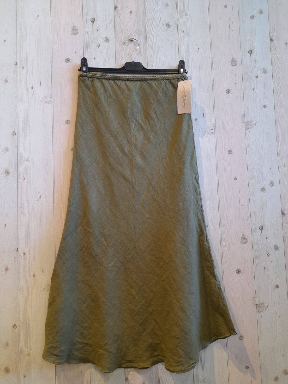 REF 6298 100% LINEN SKIRT: BLANK