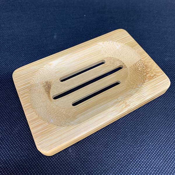 Bamboo soap holder