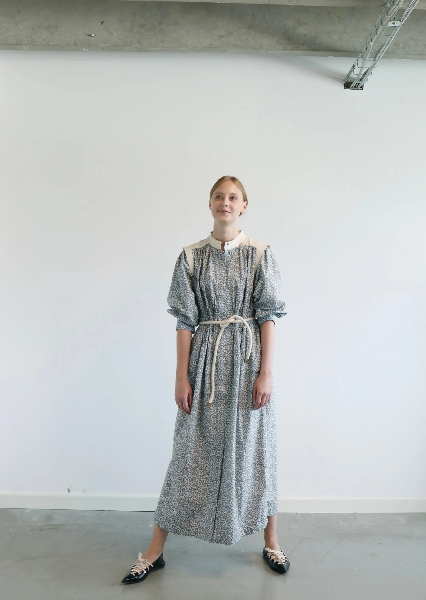 Dusine Dress - Organic Printed Cotton