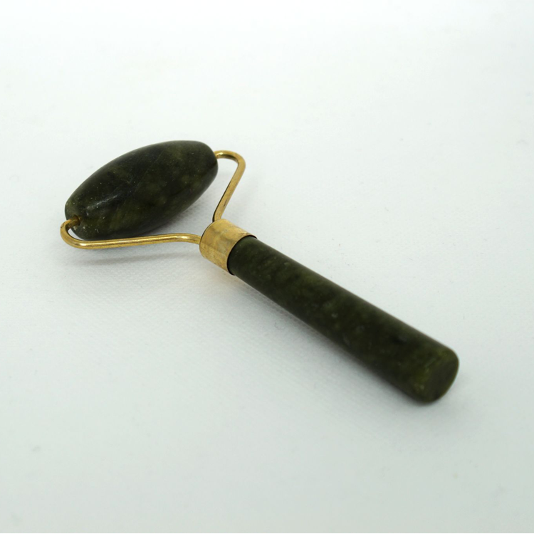 Jade stone facial massage roller