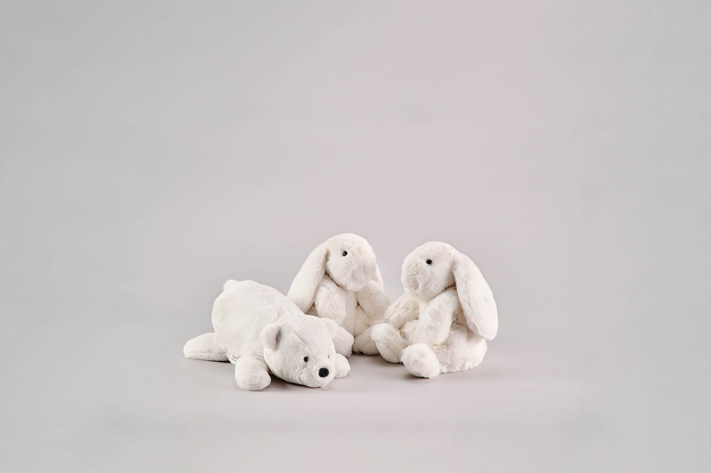 Rabbit Clear White 12" 30cm Soft Plush Toy