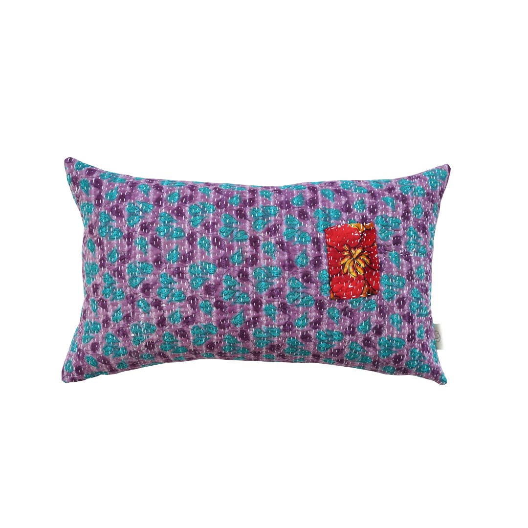 Kantha N°201 cushion