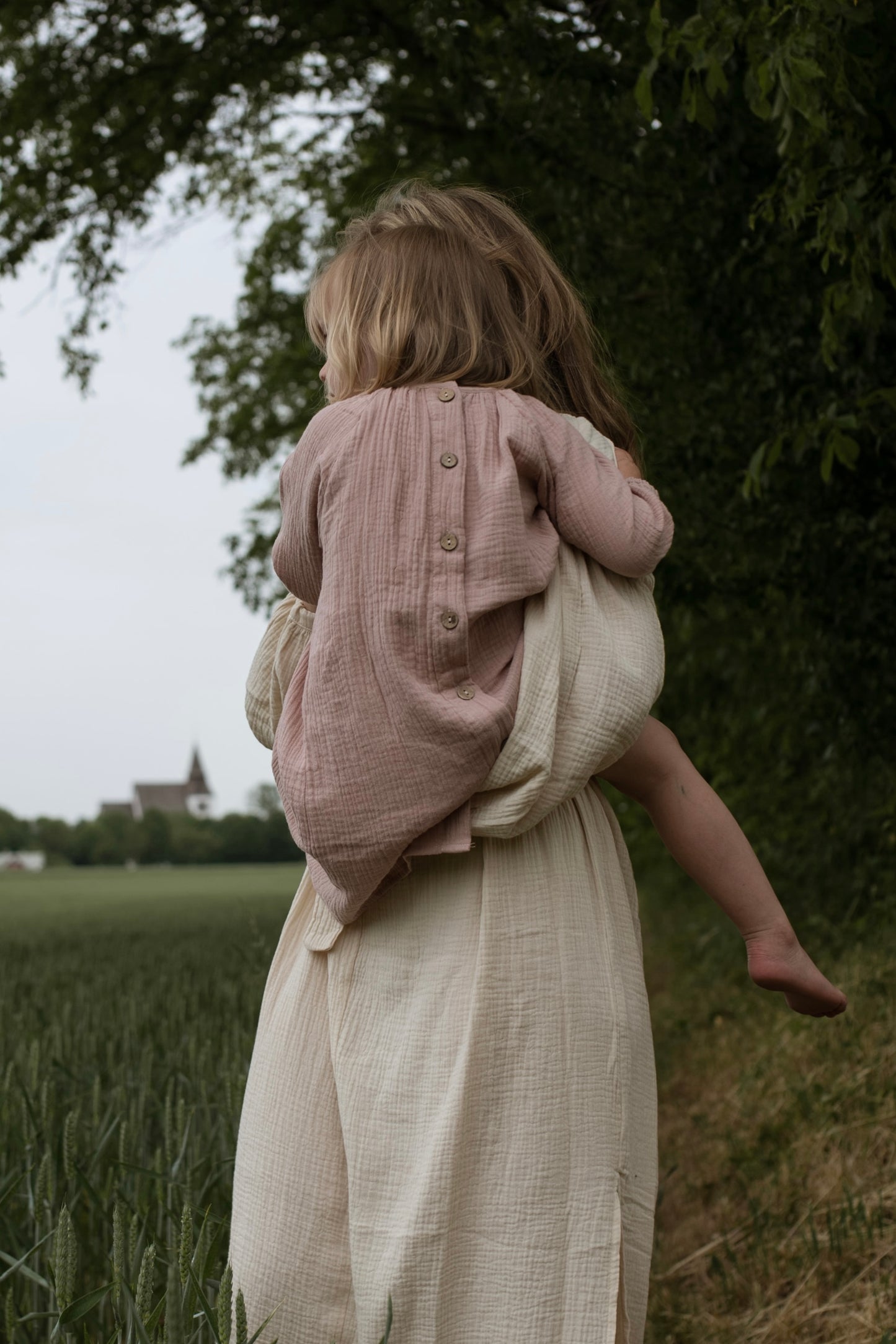 Fawn Dress - Children - Dusty Rose