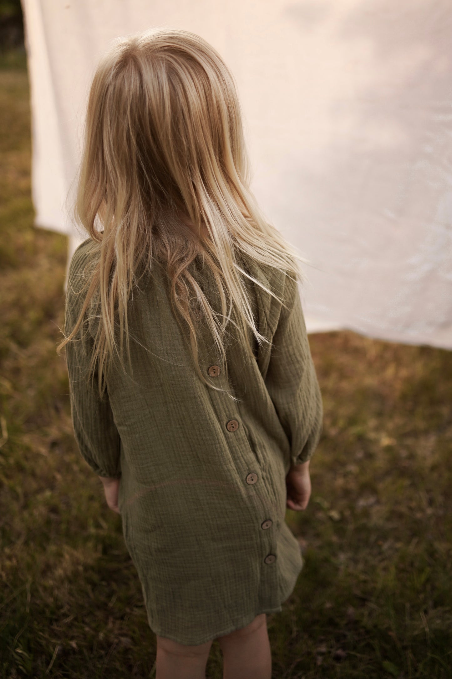 Fawn Dress - Children - Sage