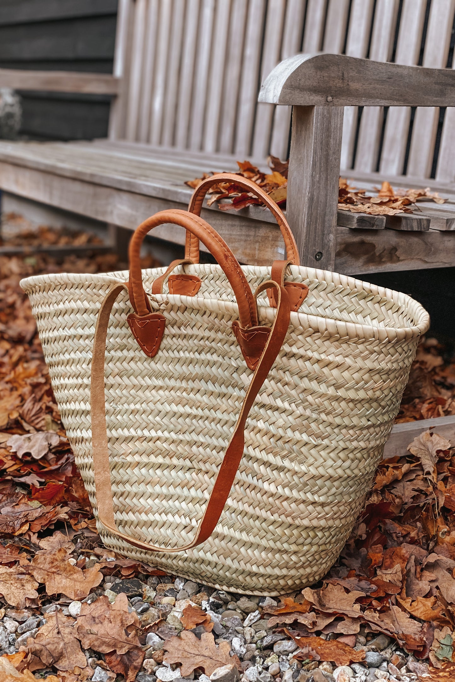 French Market Basket Bag