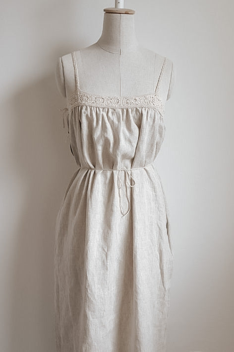 Clemence Linen Dress