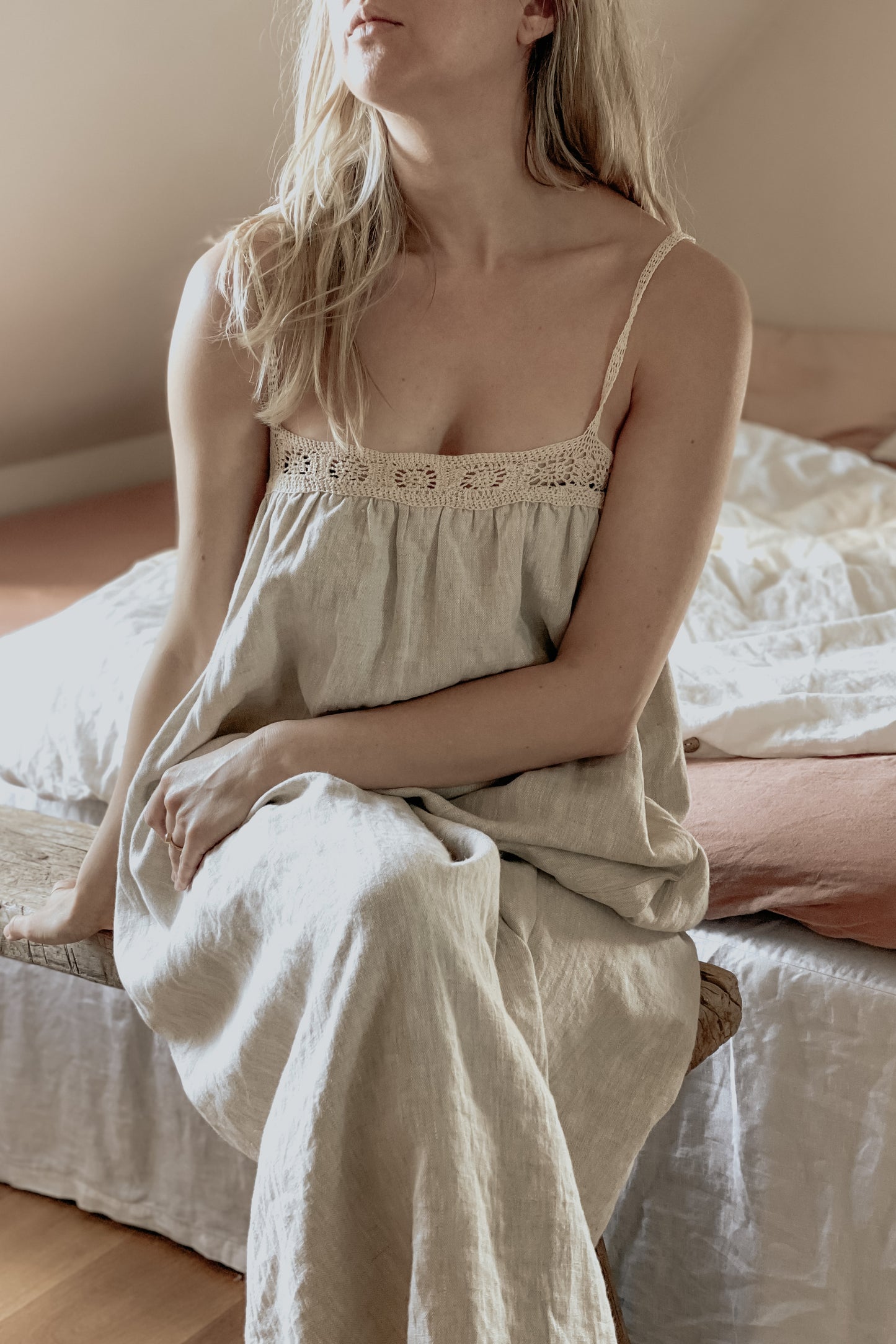 Clemence Linen Dress